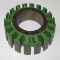 stator core stacking for Permanent-Magnet Elevator Tractors